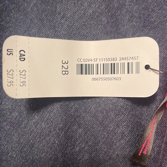 Hot pink bra from La Senza - Obsession plunge model - size 32 B - Picture 5 of 5